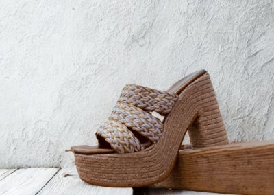 Sandalia "Nadia en Bagur" Blanca