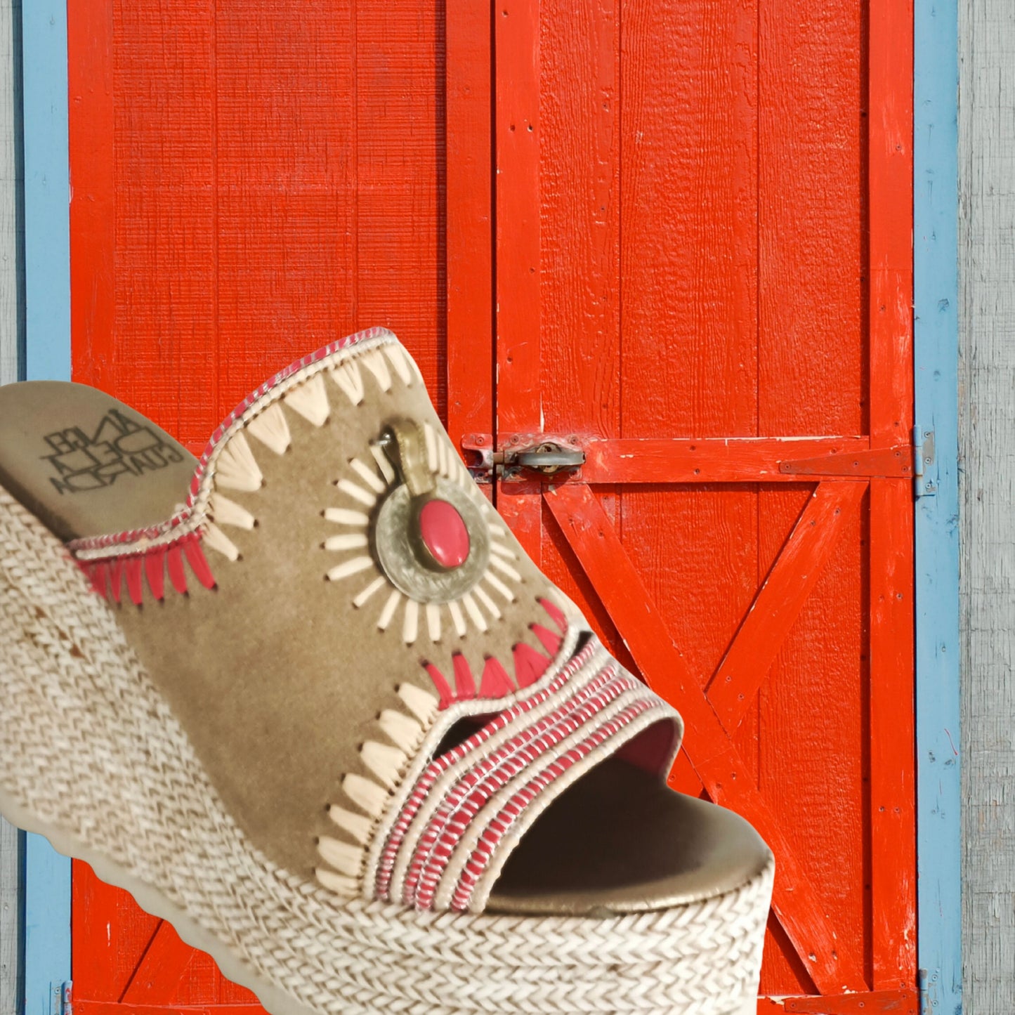 Sandalia "Carola en Paros" Beige