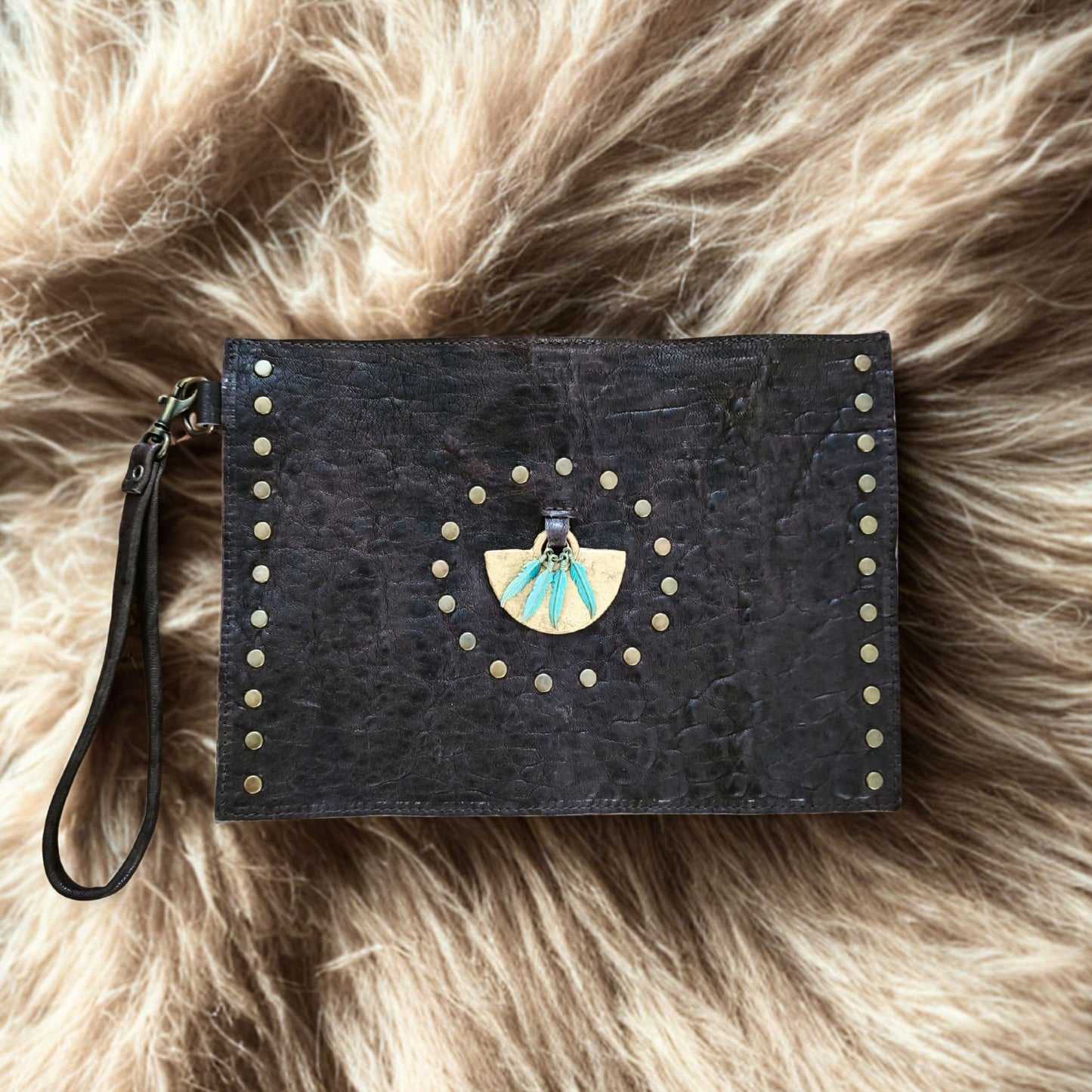 Bolso Abanico Marrón