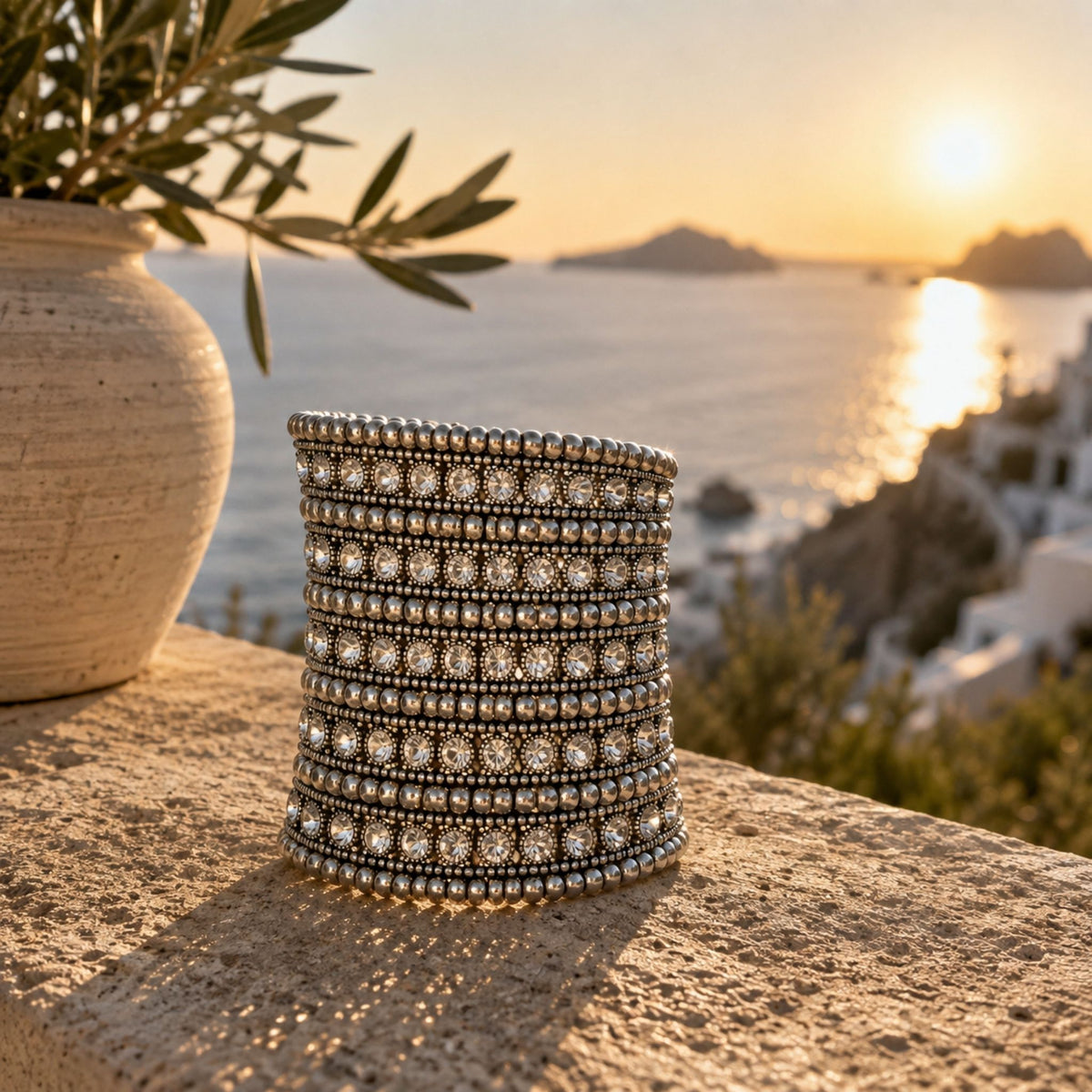Brazalete Kity Plata