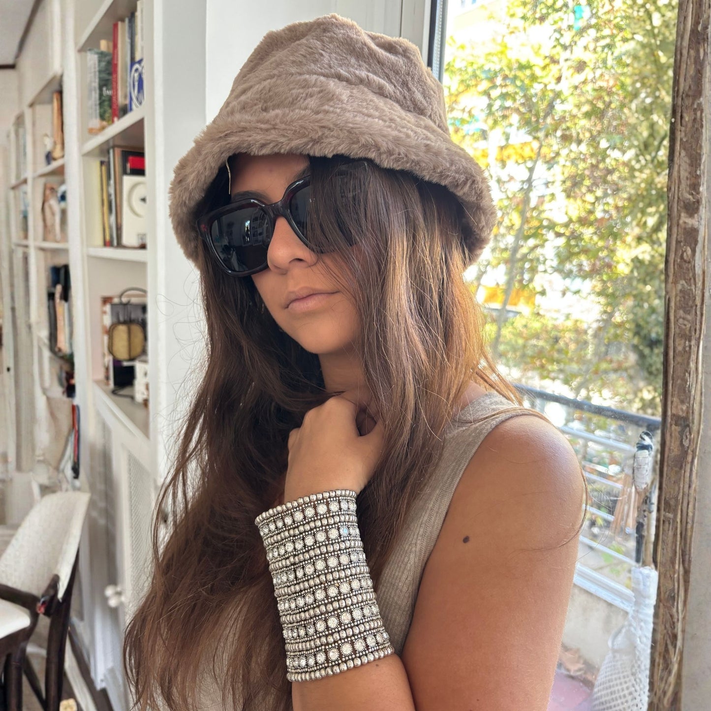 Brazalete Kity Plata