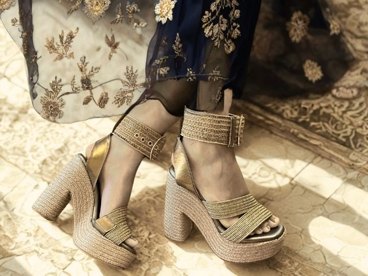 Sandalia Valeria Oro