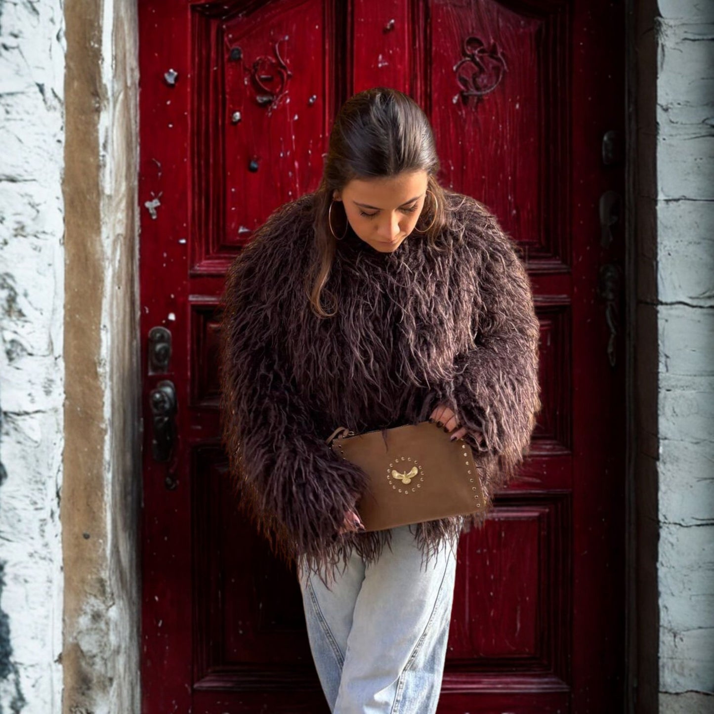 Bolso Ave Fenix Camel