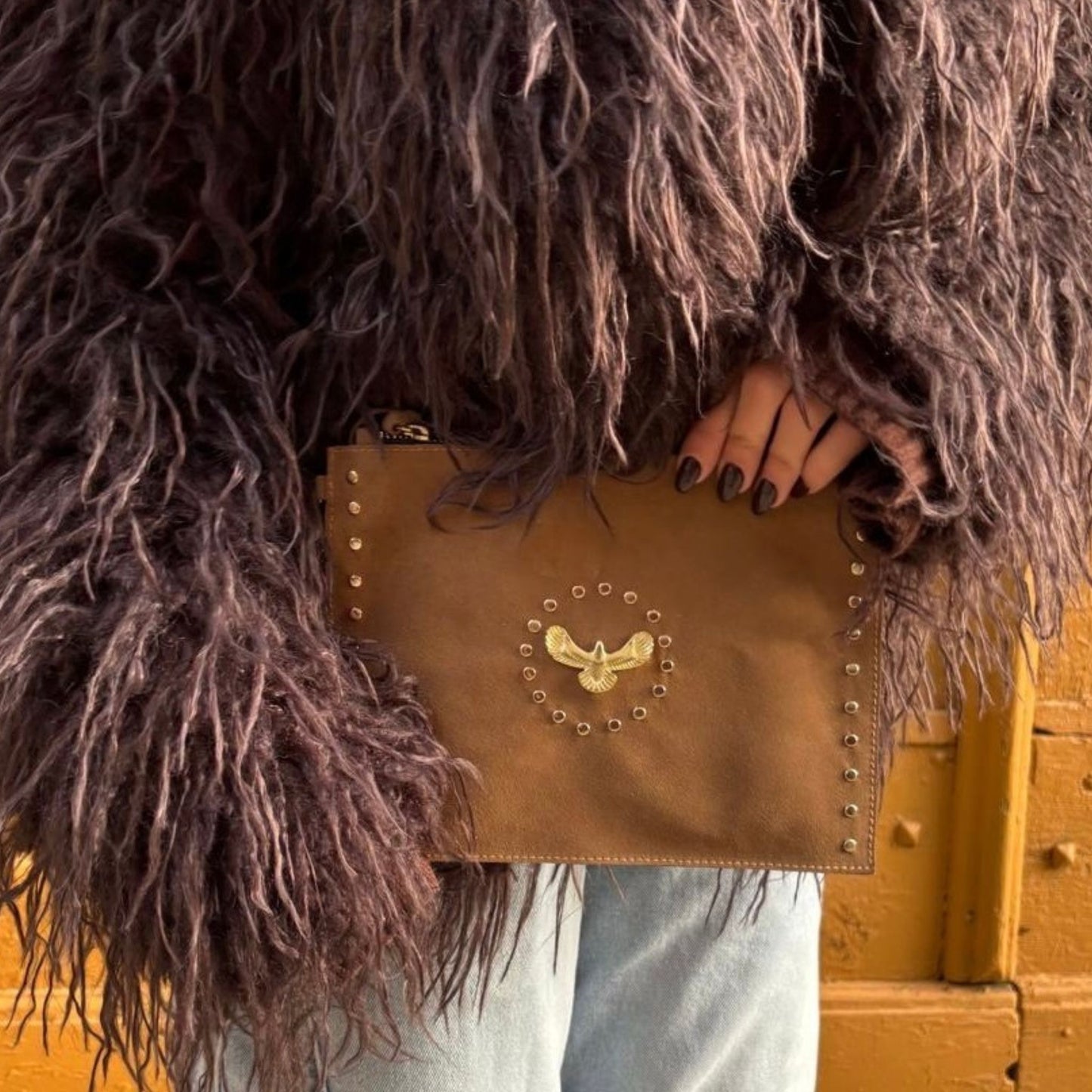 Bolso Ave Fenix Camel