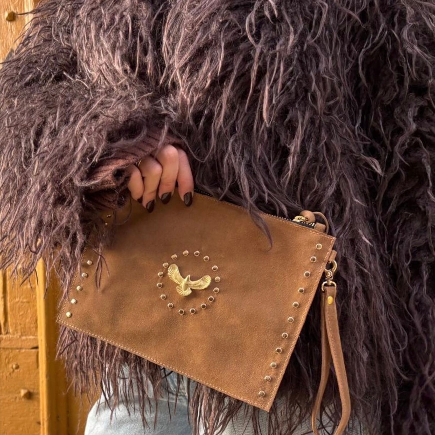 Bolso Ave Fenix Camel