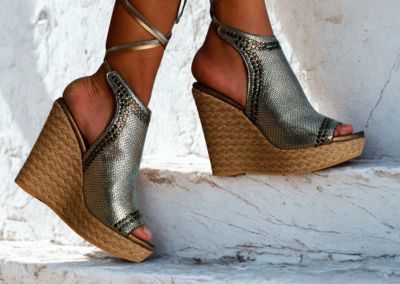 Sandalia "Esther en Formentera" Plata