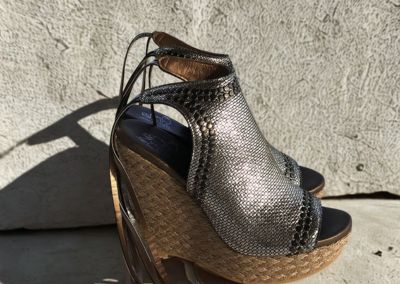 Sandalia "Esther en Formentera" Plata
