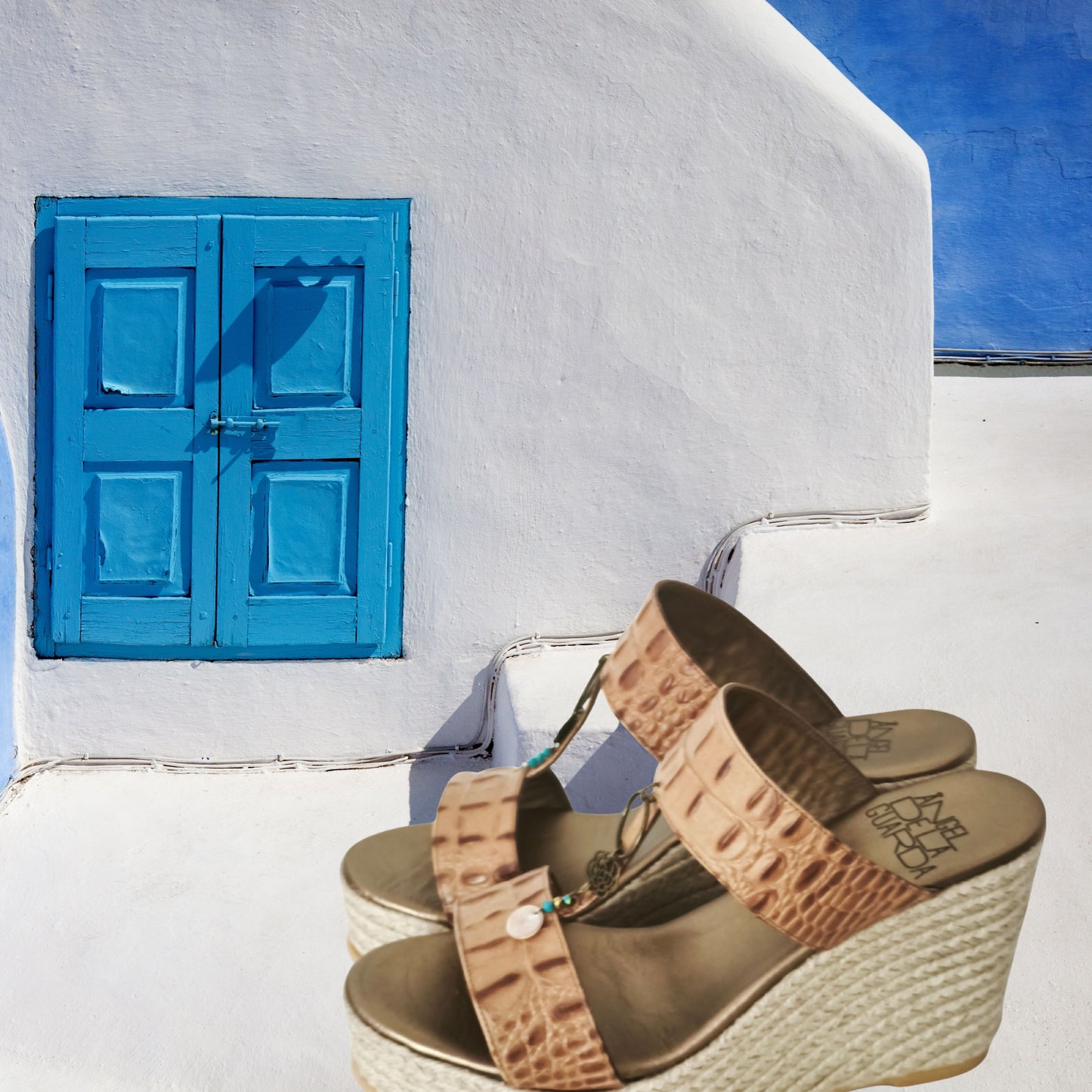 Sandalia "Charly en Skopelos" Camel